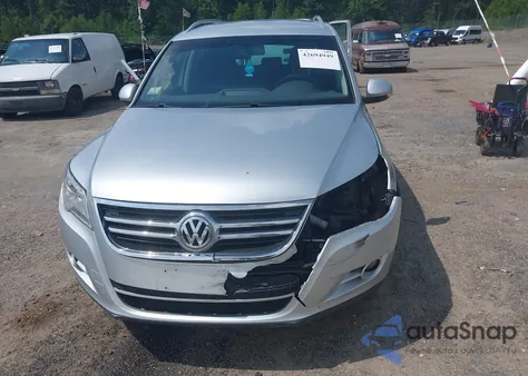 2011 Volkswagen Tiguan Se из США, поврежденный, VIN WVGBV7AX8BW512471